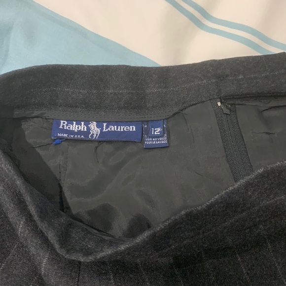 Ralph Lauren Blue Label 100% Wool Pinstripe Suit size 12 - Picture 10 of 17